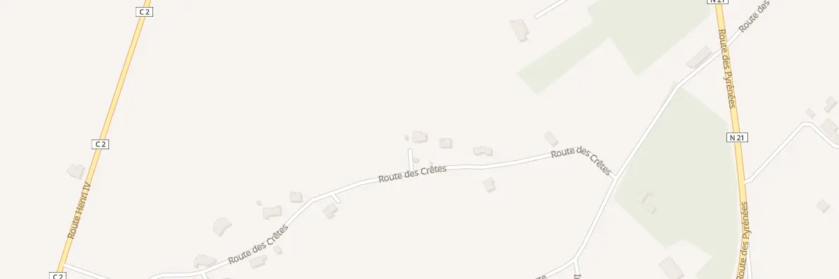 Plan du 17 Le Pouget à Colombier