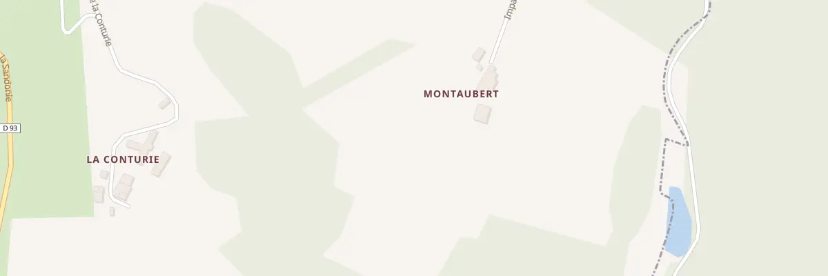 Plan du 998 Imp de Montaubert à Mareuil en Périgord