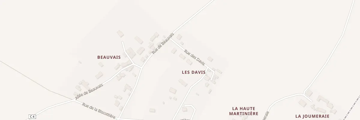 Plan du 5001 La Marquetterie à Trogues