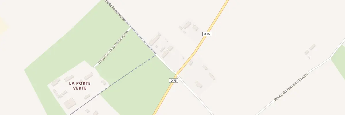 Plan du 34 Rte de Tocqueville à Ypreville-Biville