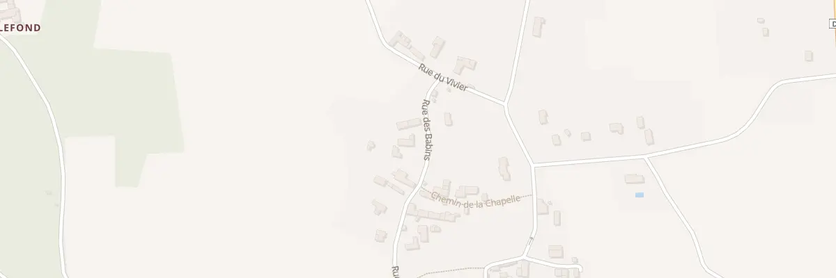 Plan du 59 Rue des Babins à Vouneuil-sur-Vienne