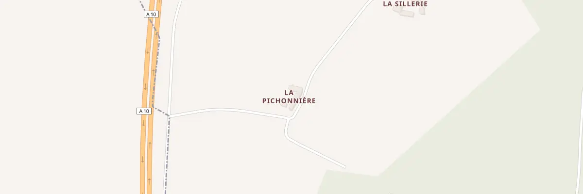 Plan du 5106 La Pichonniere à Antran