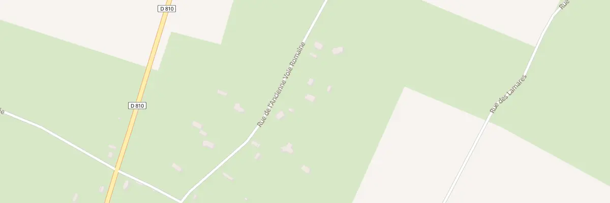 Plan du 442 Rue de l’Ancienne Voie Romaine à La Noë-Poulain