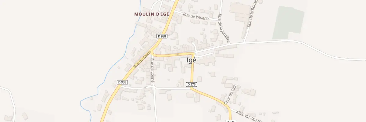 Plan du 10 Rue de l’Eglise à Igé