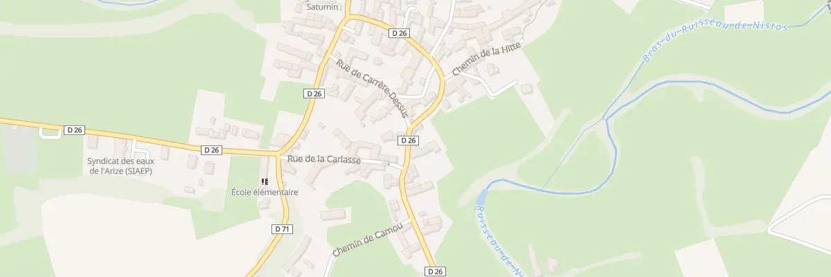 Plan du 5091 Le Village à Aventignan