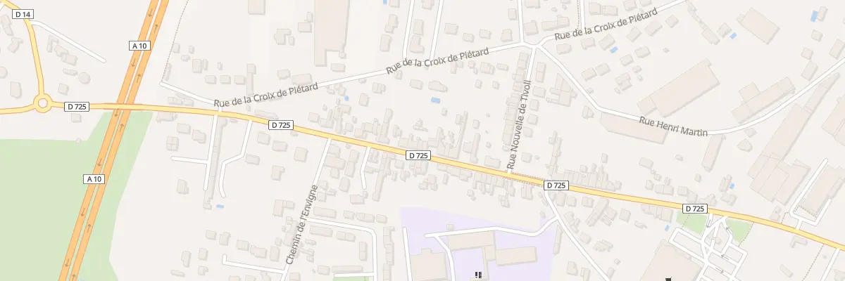 Plan du 200 Av du Marechal de Tassigny à Châtellerault