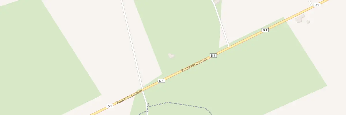 Plan du 2258 Rte de Lauzun à Lalandusse