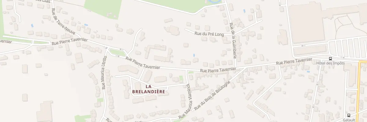 Plan du 26 Rue Pierre Tavernier à Châtellerault