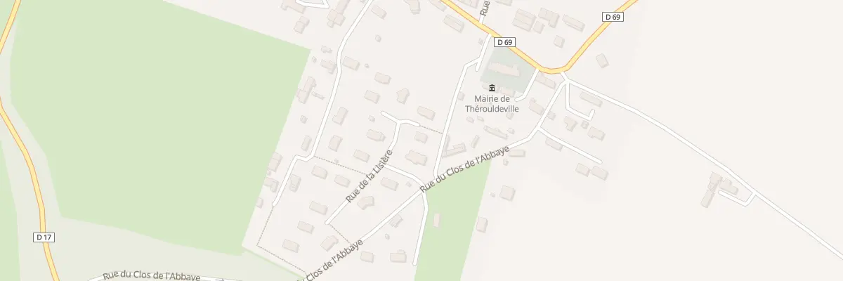 Plan du 15 Rue de la Lisiere à Thérouldeville