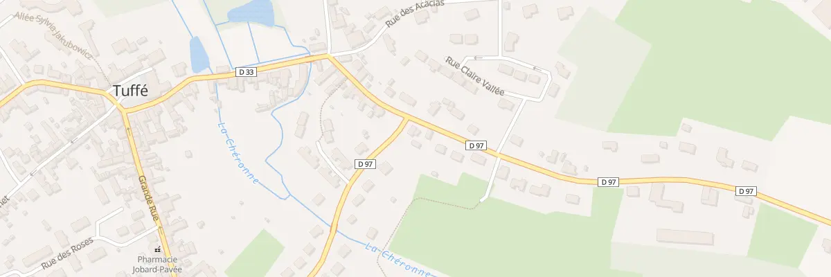 Plan du 14 Rue de St Hilaire Le Lierru à Tuffé Val de la Chéronne