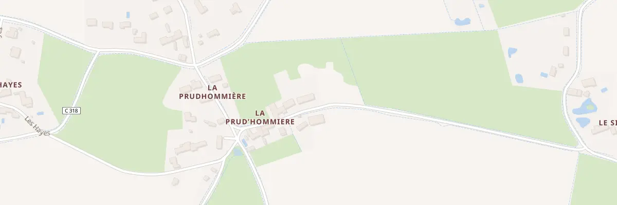 Plan du 35 La Prudhommiere à Druye