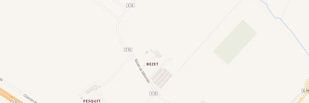 Plan du 5129 Bezet à Sainte-Colombe-en-Bruilhois