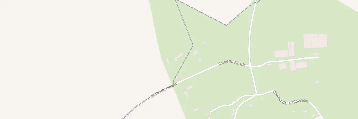 Plan du 499 Rte du Plessis à Noards