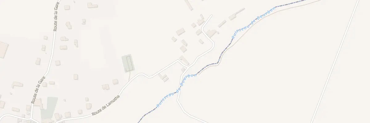 Plan du 401 Rte de Lamothe à Saint-Hilaire-de-Lusignan