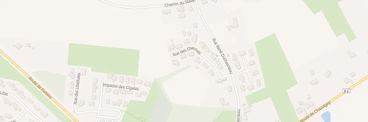 Plan du 9 Rue des Charmes à Fleuré