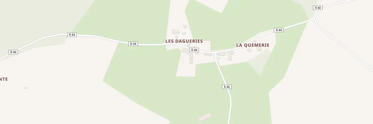 Plan du 3 Les Dagueries à Tresson