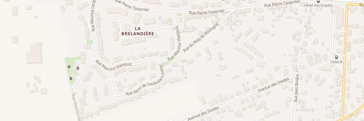 Plan du 31 Rue du Bois de Boulogne à Châtellerault