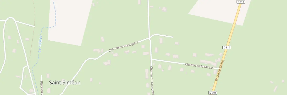 Plan du 40 Che du Marronnier à Saint-Siméon