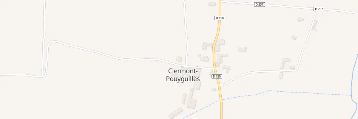 Plan du 5031 Au Village à Clermont-Pouyguillès