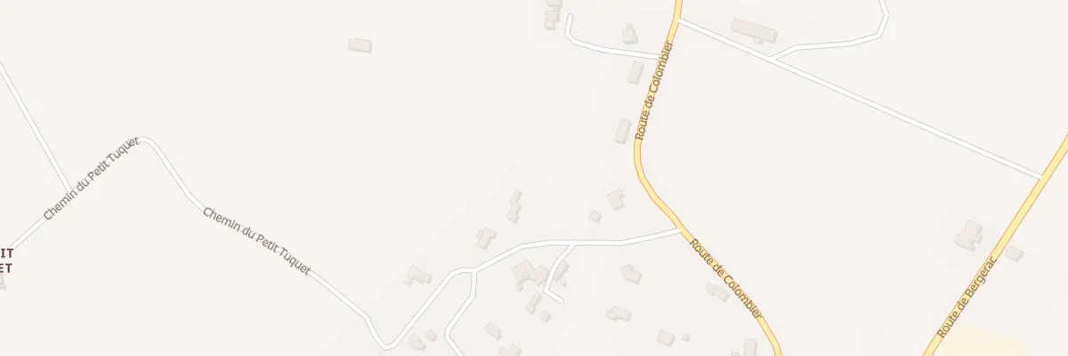 Plan du 59 Plateau de Lagrange du Bos à Bouniagues