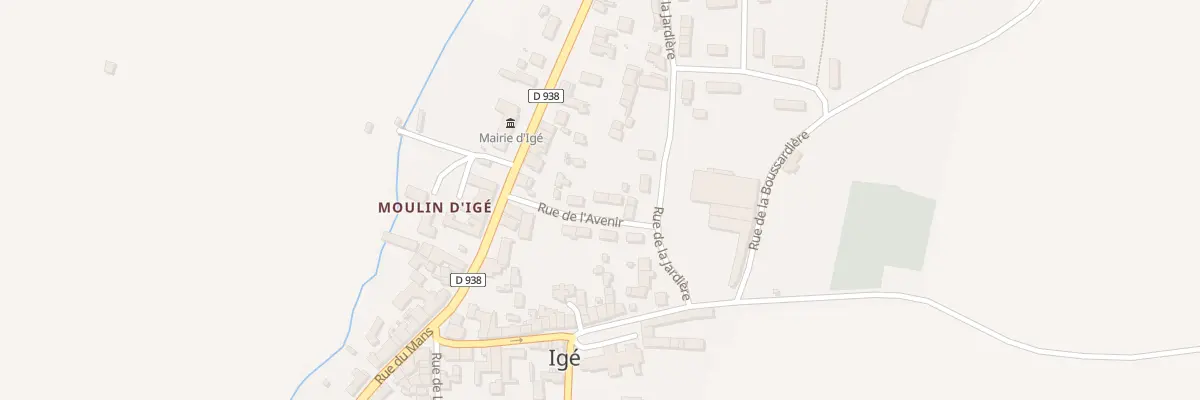Plan du 3 Rue de l’Avenir à Igé