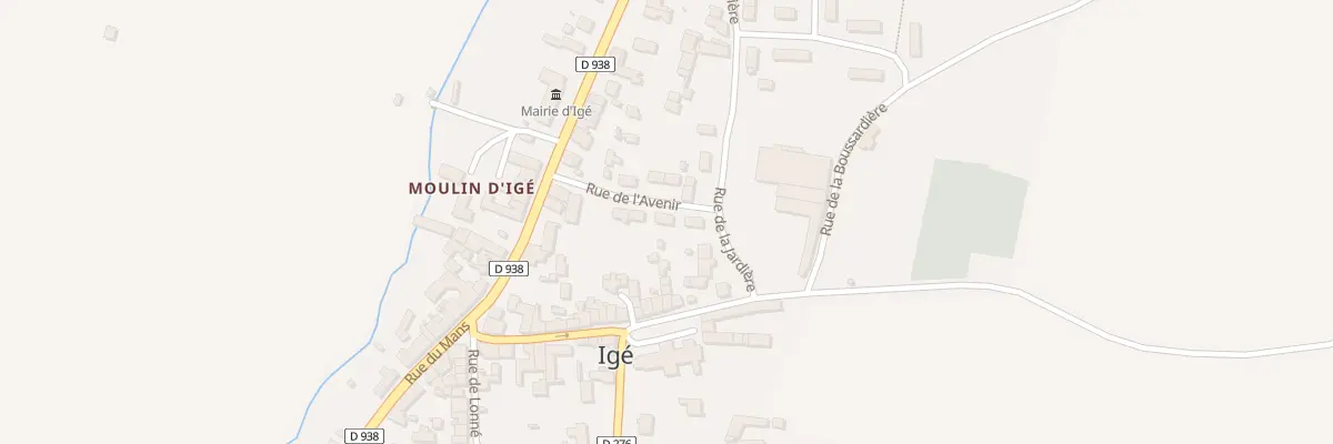 Plan du 6 Rue de l’Avenir à Igé