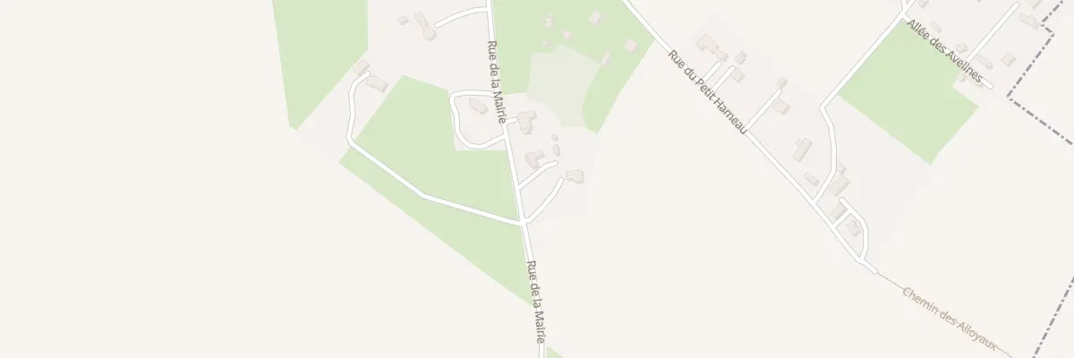 Plan du 395 Rue de la Mairie à Trémauville