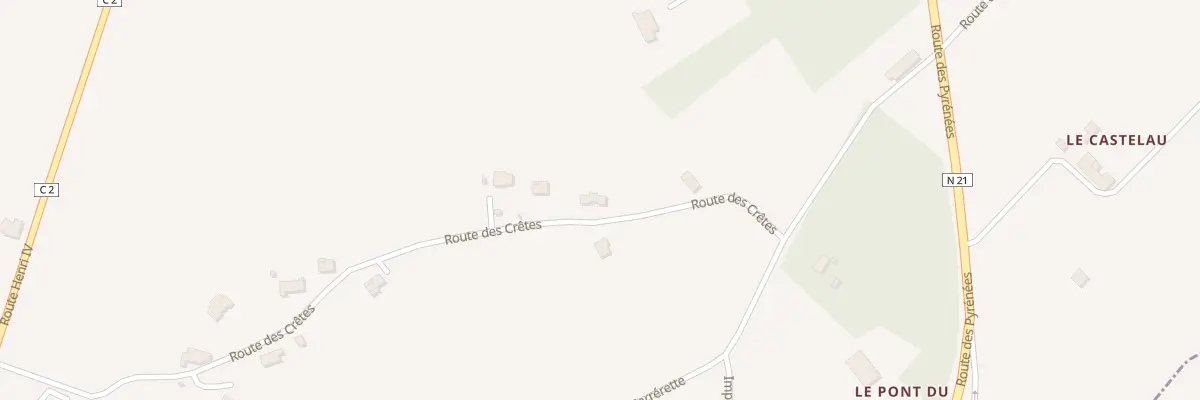 Plan du 555 Rte des Crêtes à Colombier