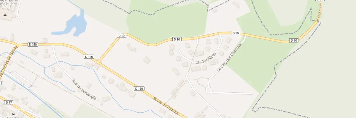 Plan du 3 Res les Sablieres à Valmont