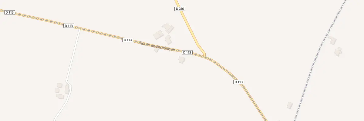 Plan du 61 Rte de Lamérique à Monclar