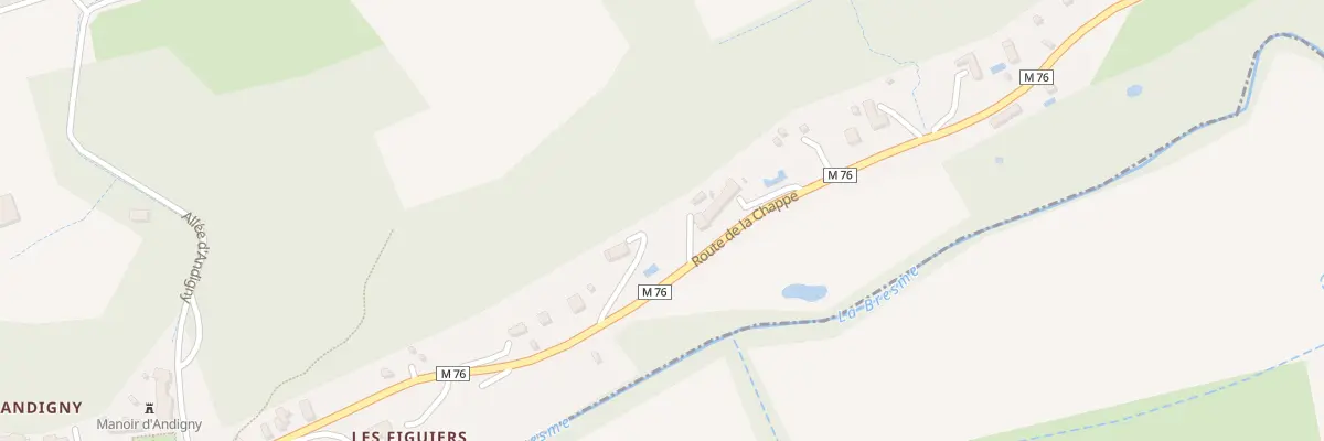 Plan du 5315 Rte de la Chappe à Saint-Étienne-de-Chigny