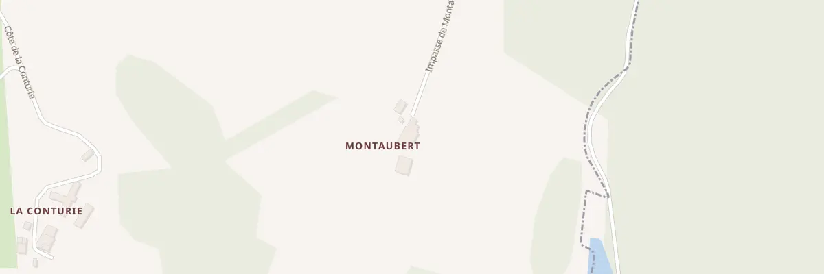Plan du 999 Imp de Montaubert à Mareuil en Périgord