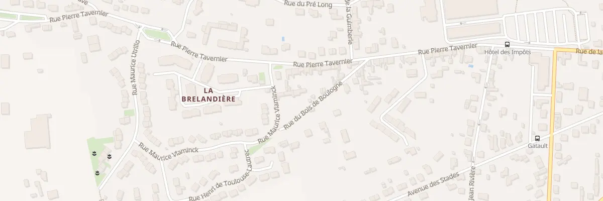 Plan du 24 Rue du Bois de Boulogne à Châtellerault