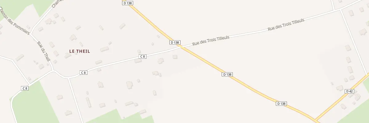 Plan du 23B Les Banquettes à Saint-Martin-du-Tilleul