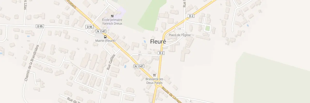 Plan du 2 Rue des Forgerons à Fleuré