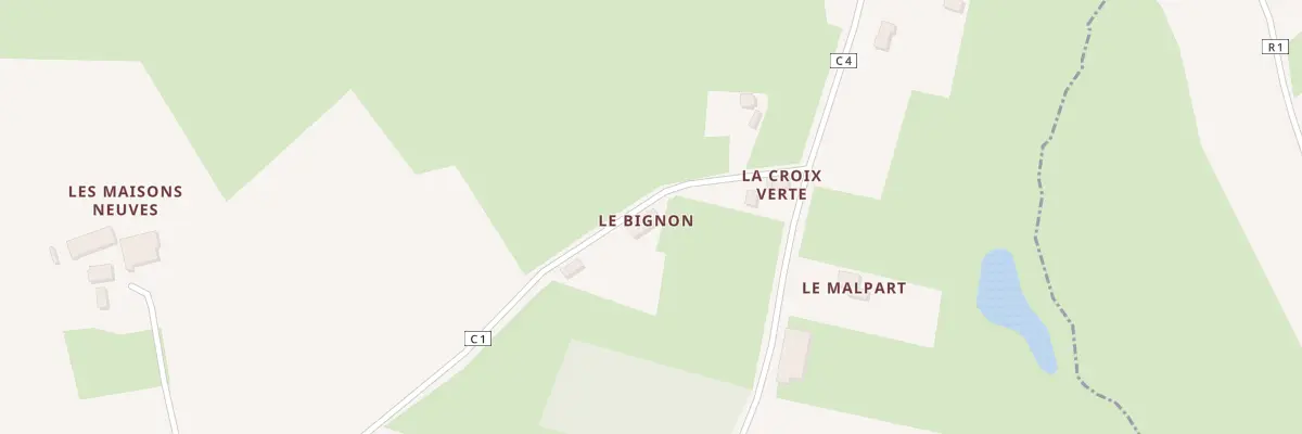 Plan du 5027 Le Bignon à Saint-Denis-des-Coudrais