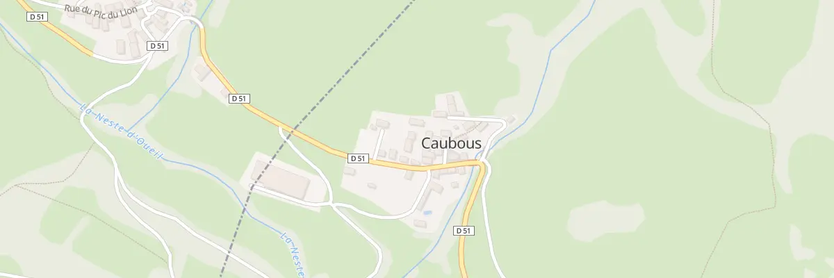 Plan du 12 Le Village à Caubous