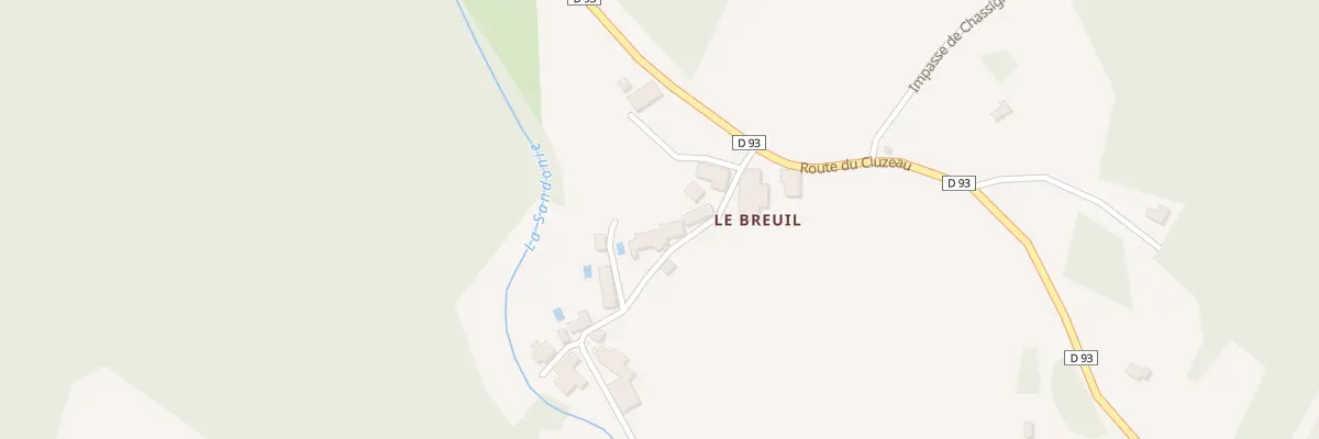 Plan du 6A Le Breuil Ouest à Paussac-et-Saint-Vivien