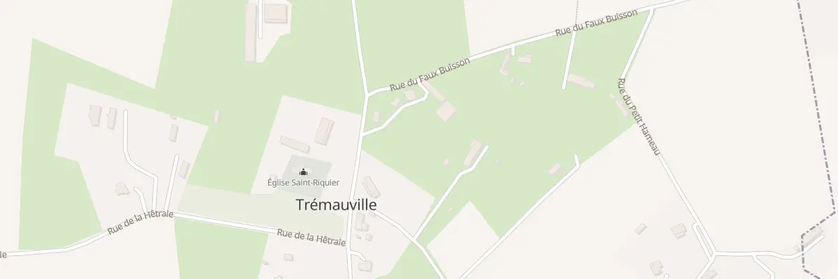 Plan du 45 Rue de la Mairie à Trémauville
