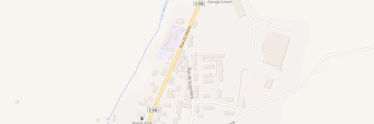 Plan du 4 Rue de la Jardiere à Igé