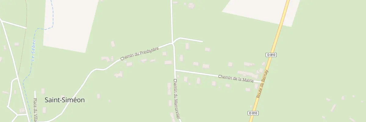 Plan du 50 Che du Marronnier à Saint-Siméon