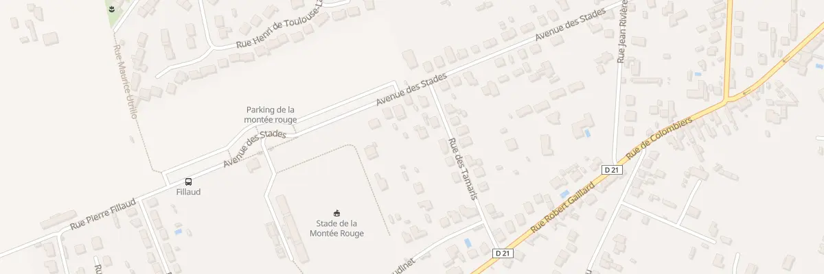 Plan du 81 Av des Stades à Châtellerault