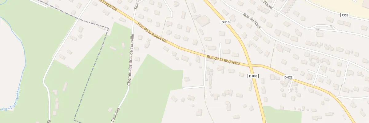 Plan du 540 Rue de la Roquette St Germain à Pont-Audemer
