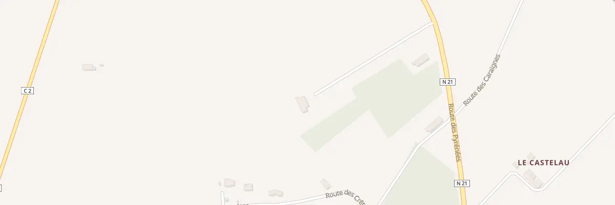 Plan du 54 Cantemerle Haut à Colombier