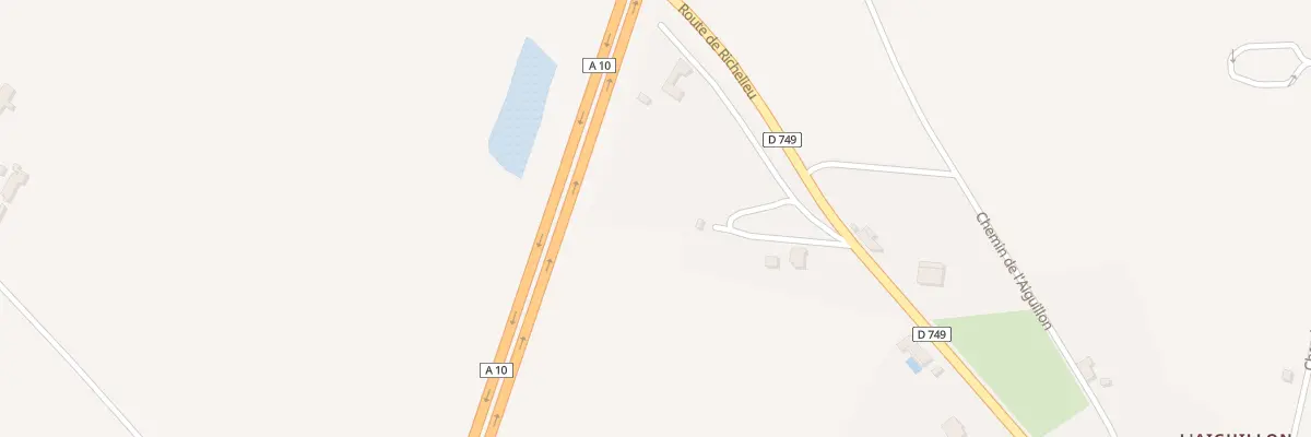 Plan du 183 Av de Richelieu à Châtellerault