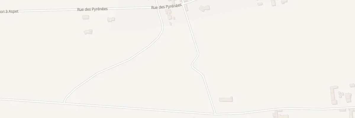 Plan du 83 Rue des Pyrénées à Cuguron