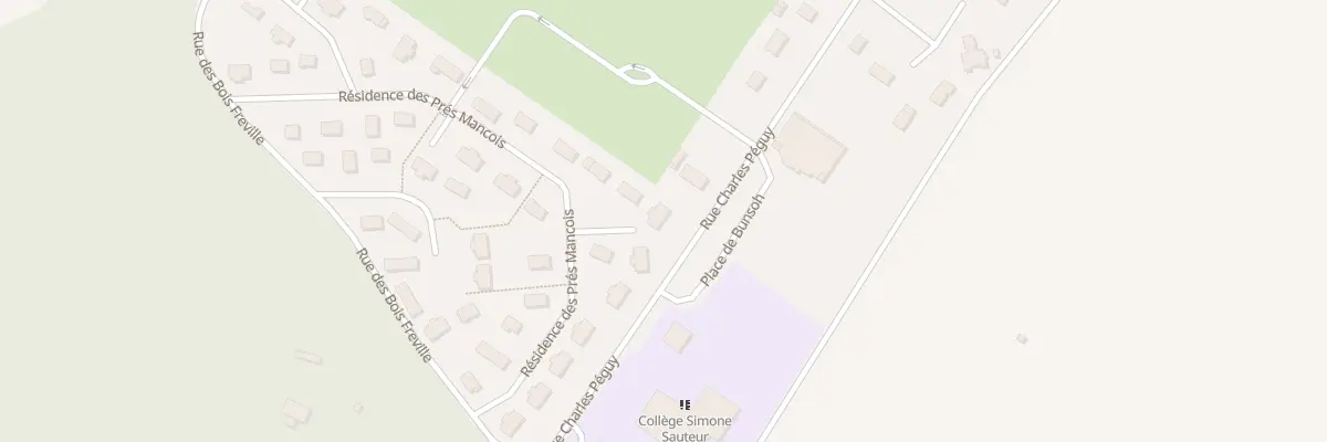 Plan du 14 Res des Pres Mancois à Manneville-sur-Risle
