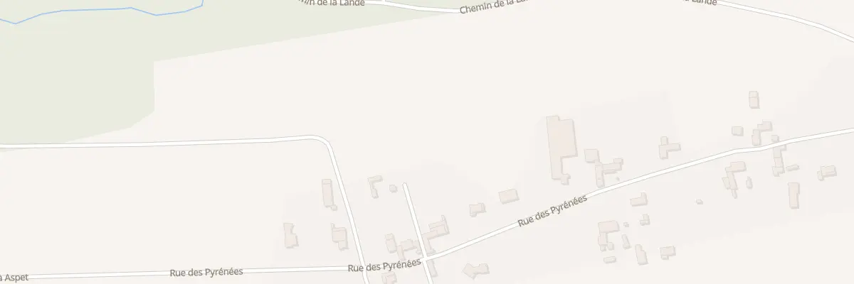 Plan du 86 Rue des Pyrénées à Cuguron