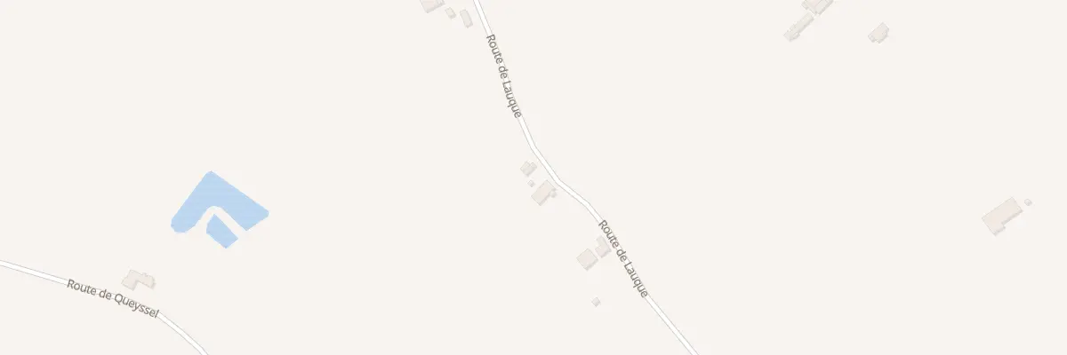 Plan du 1001 Rte de Lauque à Lalandusse