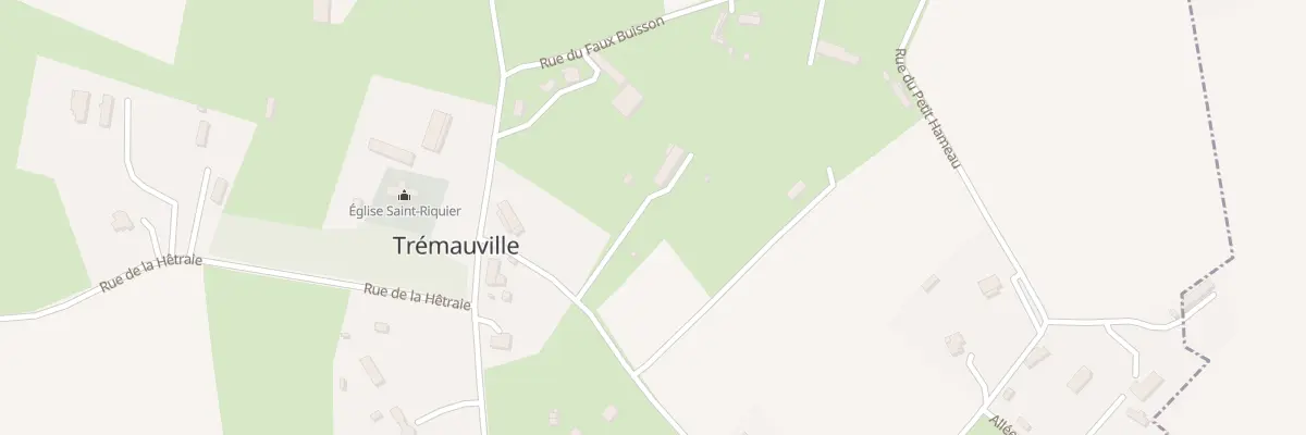 Plan du 81 Rue du Petit Hameau à Trémauville